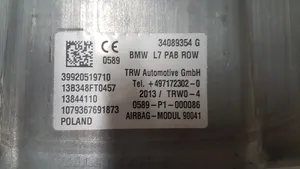 BMW 3 F30 F35 F31 Poduszka powietrzna Airbag pasażera 34089354