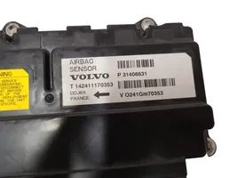 Volvo V40 Turvatyynyn ohjainlaite/moduuli 31406631