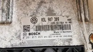 Volkswagen PASSAT CC Variklio valdymo blokas 03L907309