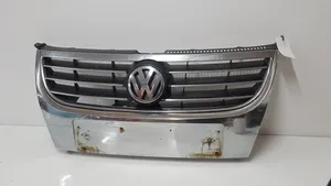 Volkswagen Touran I Grille calandre supérieure de pare-chocs avant 
