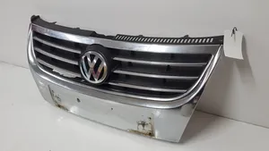 Volkswagen Touran I Grille calandre supérieure de pare-chocs avant 