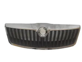 Skoda Octavia Mk2 (1Z) Griglia superiore del radiatore paraurti anteriore 1Z0853651C