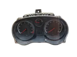 Opel Corsa D Compteur de vitesse tableau de bord 1303304