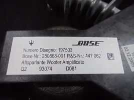 Maserati Quattroporte Enceinte subwoofer 1970503