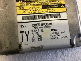 Toyota Corolla E140 E150 Oro pagalvių valdymo blokas 8917002D53