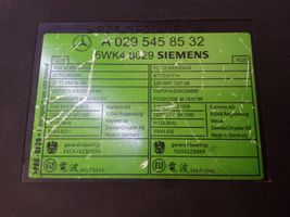 Mercedes-Benz S W220 Unidad de control/módulo del bloqueo de puertas A0295458532