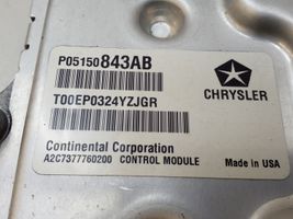 Jeep Cherokee Calculateur moteur ECU P05150843AB