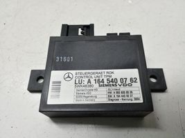 Mercedes-Benz C AMG W205 Module de pression des pneus A1645400762