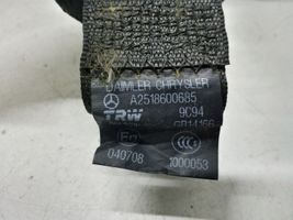 Mercedes-Benz R W251 Pas bezpieczeństwa trzeciego rzędu A2518600685