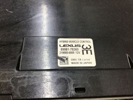 Lexus NX Calculateur moteur ECU 8998178360