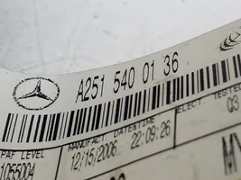 Mercedes-Benz ML W164 Poduszka powietrzna Airbag pasażera A2518600805