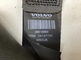 Volvo XC60 Pas bezpieczeństwa fotela tylnego 39818864