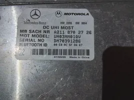 Mercedes-Benz E W211 Centralina/modulo bluetooth A2118702726