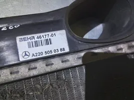 Mercedes-Benz S W220 Aušinimo skysčio radiatorius A2205050388