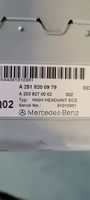 Mercedes-Benz R W251 Radija/ CD/DVD grotuvas/ navigacija A2518200979