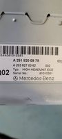 Mercedes-Benz R W251 Radio / CD/DVD atskaņotājs / navigācija A2518200979