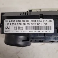 Mercedes-Benz R W251 Ilmastoinnin ohjainlaite A2518703890