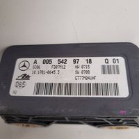 Mercedes-Benz CLC CL203 ESP (elektroniskās stabilitātes programmas) sensors (paātrinājuma sensors) A0055429718