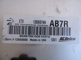 Opel Mokka Komputer / Sterownik ECU silnika 12669749