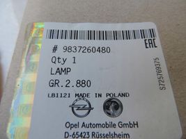 Opel Corsa F Voyant lumineux de rétroviseur 9837260480