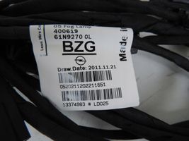 Opel Astra J Parking sensor (PDC) wiring loom 13374983