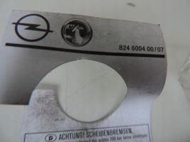 Opel Astra K Brake pads (front) 