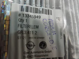 Opel Corsa E Ohjaamon sisäilman mikrosuodatin 13345949