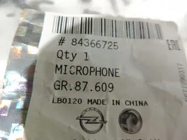 Opel Zafira C Microphone (Bluetooth / téléphone) 84366725