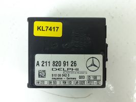 Mercedes-Benz E W211 Signalizacijos valdymo blokas A2118209126