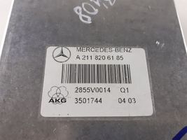Mercedes-Benz E W211 Sterownik / Moduł sterujący telefonem A2118206185