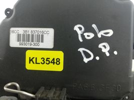 Volkswagen Polo Etuoven lukko 3B1837016CC