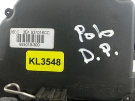 Volkswagen Polo Priekinė durų spyna 3B1837016CC