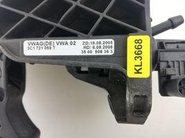 Volkswagen PASSAT B6 Pedale della frizione 3C1721059T