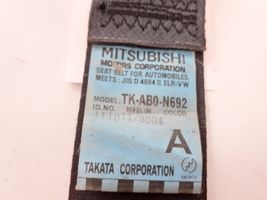 Mitsubishi Outlander Ceinture de sécurité arrière TKAB0N692