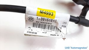 Volkswagen Golf VI Cavo negativo messa a terra (batteria) 1K0915181C