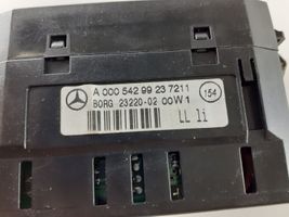 Mercedes-Benz CL C215 Pysäköintitutkan anturin näyttö (PDC) A0005429923
