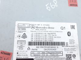 Mercedes-Benz C W205 Radio/CD/DVD/GPS-pääyksikkö A2059008937