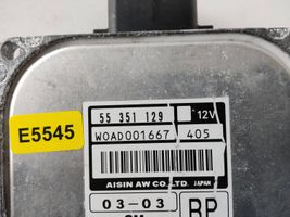 Opel Vectra C Module de contrôle de boîte de vitesses ECU 55351129