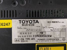 Toyota Prius (XW20) Panel / Radioodtwarzacz CD/DVD/GPS 8612047230
