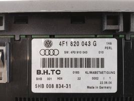 Audi A6 S6 C6 4F Panel klimatyzacji 4F1820043G