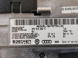 Audi A6 S6 C6 4F Monitori/näyttö/pieni näyttö 4F0919603A