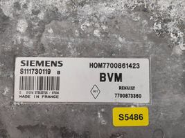 Renault Clio II Sterownik / Moduł ECU 7700861423