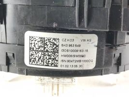 Volkswagen Jetta VI Airbag slip ring squib (SRS ring) 5K0953549