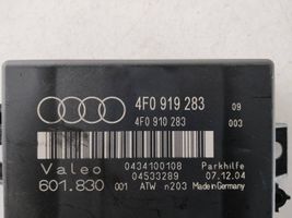 Audi A6 S6 C6 4F Parkavimo (PDC) daviklių valdymo blokas 4F0919283