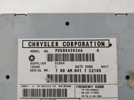 Chrysler 300 - 300C Radija/ CD/DVD grotuvas/ navigacija P05064363AA