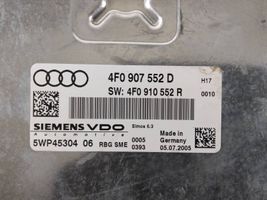 Audi A6 S6 C6 4F Variklio valdymo blokas 4F0907552D