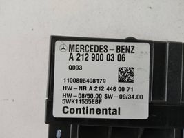 Mercedes-Benz CLS C218 X218 Degvielas sūkņa vadības bloks A2129000306