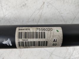 BMW X6 E71 Wał napędowy przedni 7556020