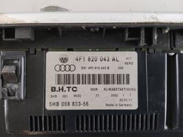 Audi A6 Allroad C6 Gaisa kondicioniera / klimata kontroles / salona apsildes vadības bloks (salonā) 4F1820043AL