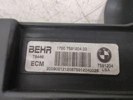 BMW X6 E71 Sivujäähdyttimen tuen suojapaneeli 7591204